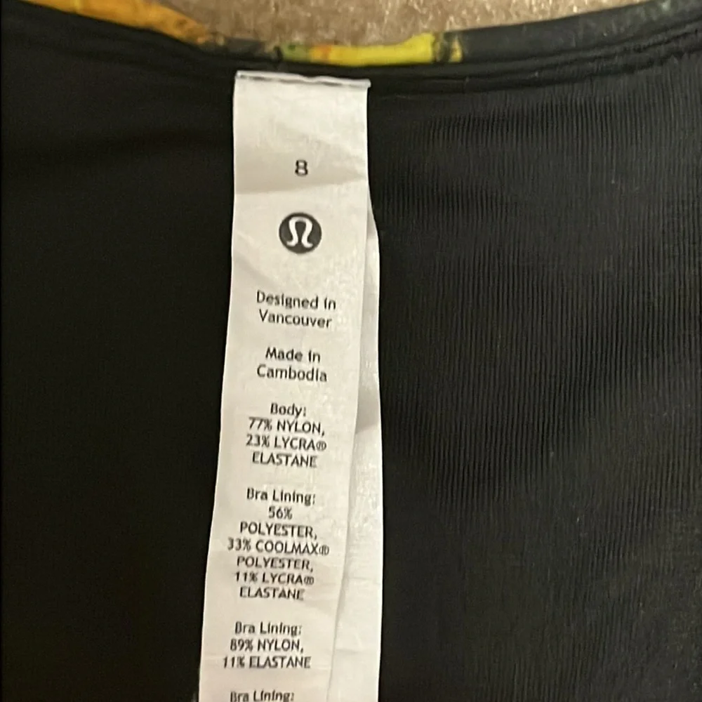 Lululemon Wunder Train Racerback Tank. Never worn. Size 8.